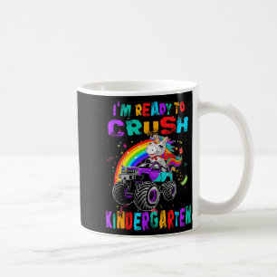Caneca De Café Esmagar Caminhão Monstro Unicórnio Jardim de Infân