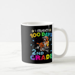 Caneca De Café Esmagei 100 Dias De Mochila De Camada De Camada De