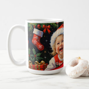 Caneca De Café Esmeralda Simpática Natalina