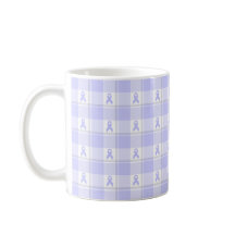 Esophageal Cancer Awareness Plaid, Periwinkle