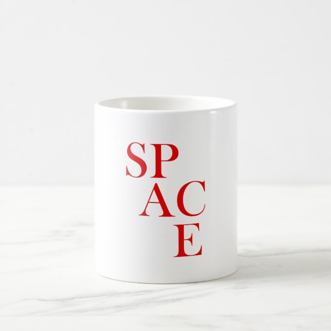 Caneca de café espacial (Centro)