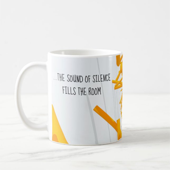Caneca De Café Espaço Arquitetônico com Forma Geométrica Brilhant (Esquerda)