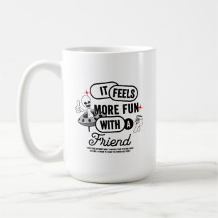 Caneca De Café Espaço dos Amigos Galácticos 15# Clássico