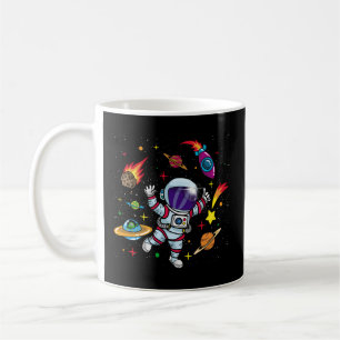 Caneca De Café Espaço Exterior Para Crianças Sci Fi - Astronauta