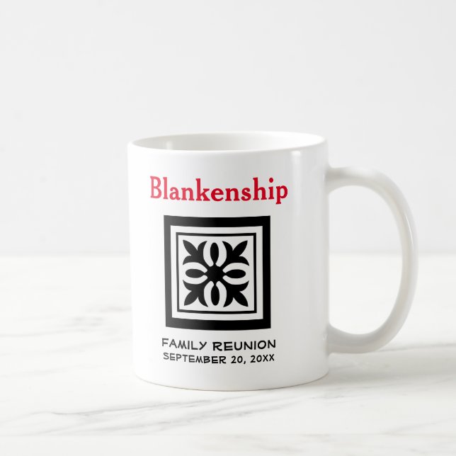 Caneca De Café Espaço Reservado para Reunião Familiar de Keepsasa (Direita)