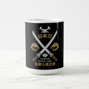 Caneca De Café Espada Katana Japonesa