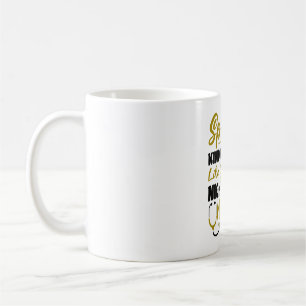 Caneca De Café Espalhe a gentileza como uma boa enfermeira do tur