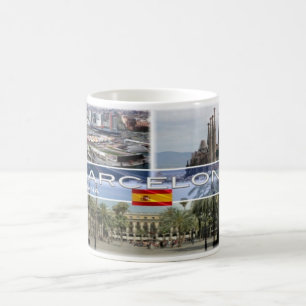Caneca De Café Espana - Espanha - Barcelona -