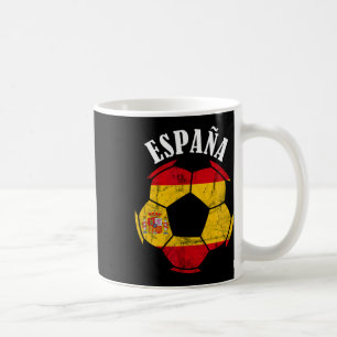 Caneca De Café Espanha Bandeira da Espanha Jogador de Futebol Esp