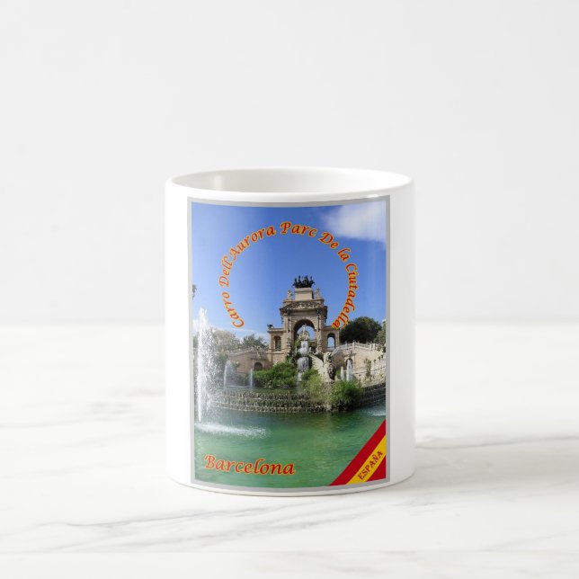 Caneca De Café Espanha - Barcelona - (Centro)