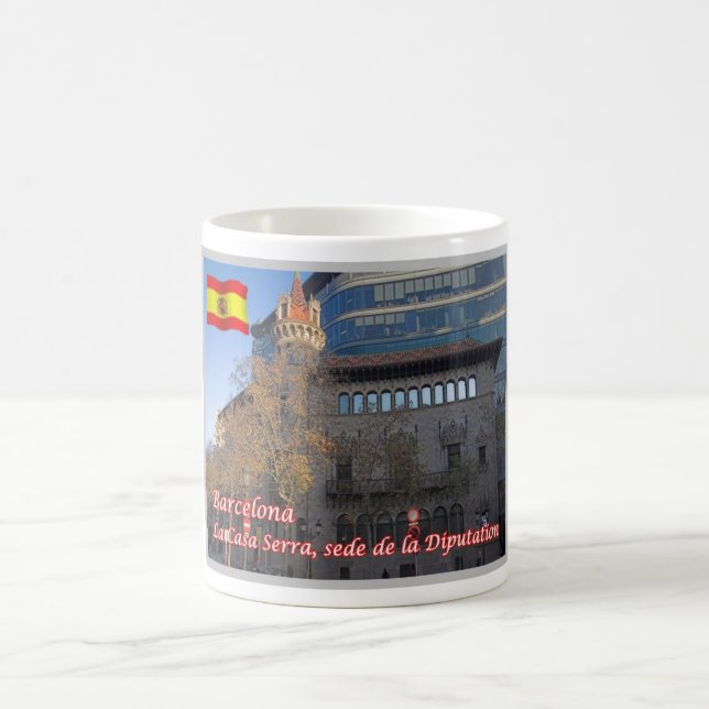 Caneca De Café Espanha - Barcelona - Terra - (Centro)