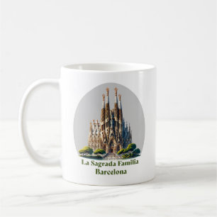 Caneca De Café Espanha de Barcelona La Sagrada Familia