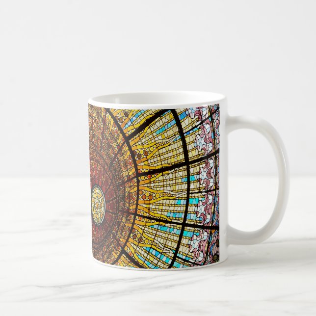 Caneca De Café Espanha de Barcelona Palau de la Musica Catalana F (Direita)