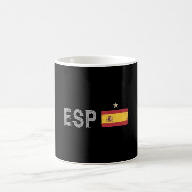 Caneca De Café Espanha Futebol Fan Shirt Espanha (Centro)