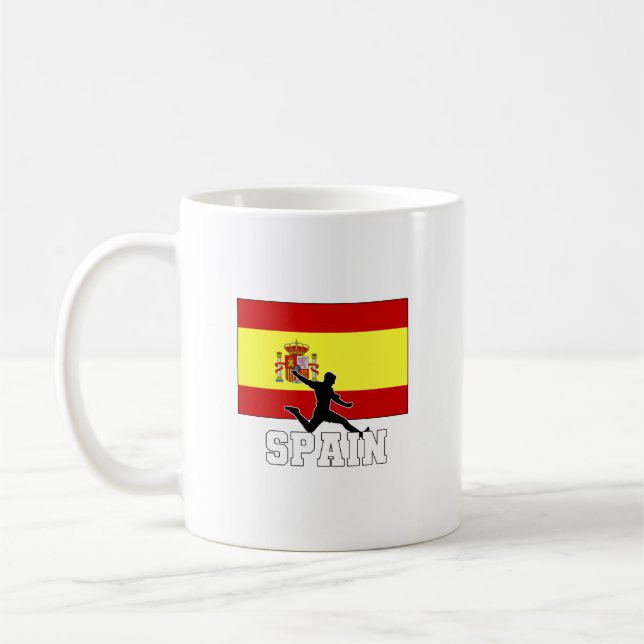Caneca De Café Espanha Futebol Futebol Futebol da National Team C (Esquerda)