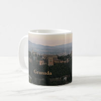 Espanha Granada, Cartão-postal Alhambra