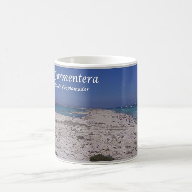 Caneca De Café Espanha - Ilhas Baleares - Formentera - (Centro)