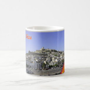 Caneca De Café Espanha - Ilhas Baleares - Ibiza - Eivissa -