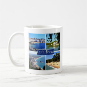 Caneca De Café espanha zES153 COSTA BRAVA,