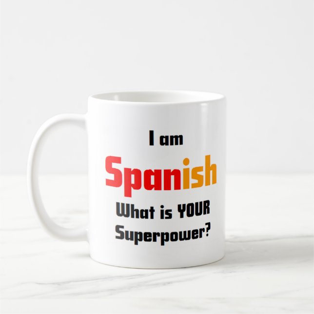 Caneca De Café espanhol (Esquerda)