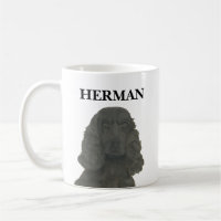 Espanhol de Cocker Preto Personalizado