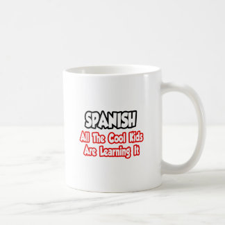 Caneca De Café Espanhol... Todas As Crianças Legal