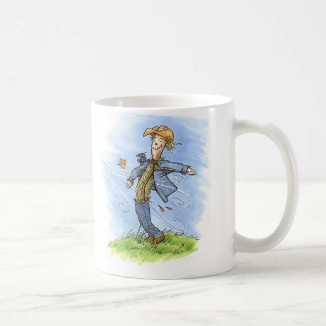 Caneca De Café Espantalho (Direita)
