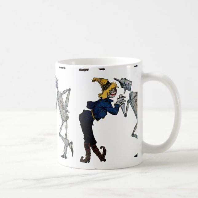 Caneca De Café Espantalho e Homem-Tin (Direita)