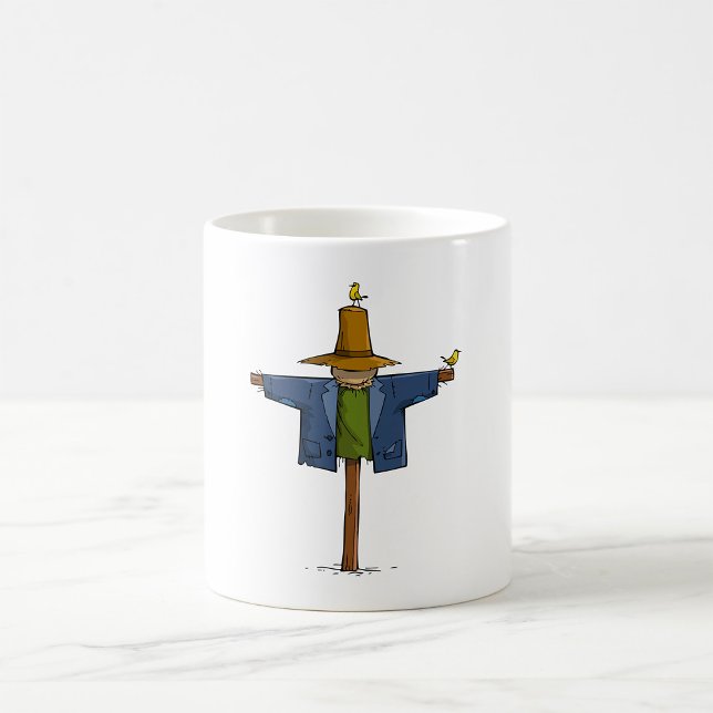 Caneca De Café Espantalho Velho (Criador carregado)