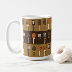 Caneca De Café Espátula Colorida Utensílios de Cozinha