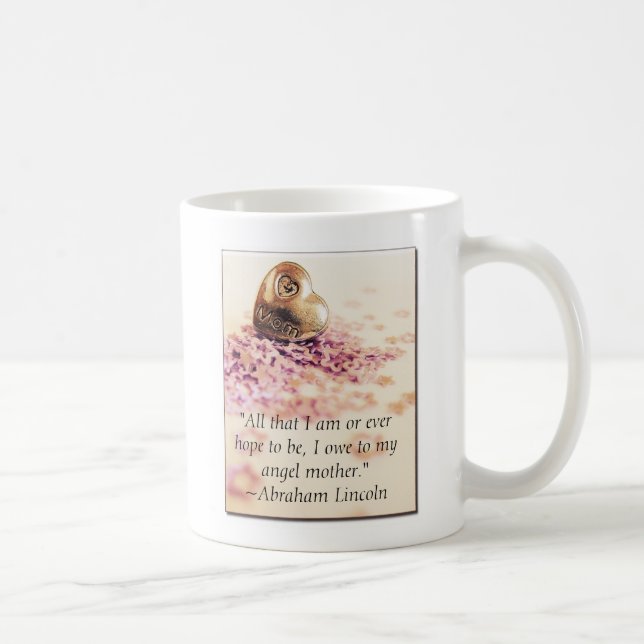Caneca De Café Especial como a Mãe Mug de Lincoln (Direita)