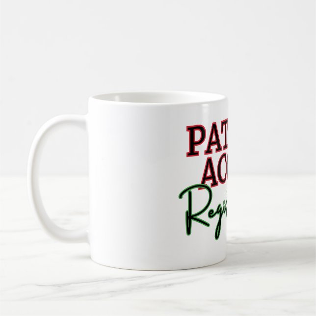 Caneca De Café Especialista em Acesso de Doentes (Esquerda)