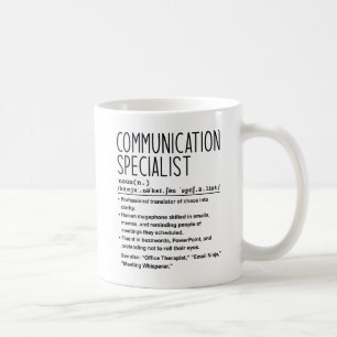 Caneca De Café Especialista em comunicação