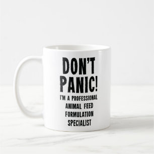 Caneca De Café Especialista em formulação de alimentos para anima