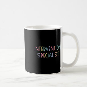 Caneca De Café Especialista em Intervenção Professor Equipe Inter