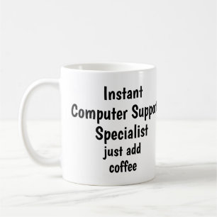 Caneca De Café Especialista em Suporte a Computador Adicionar Cot