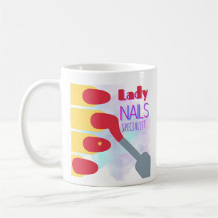 Caneca De Café especialista em unhas
