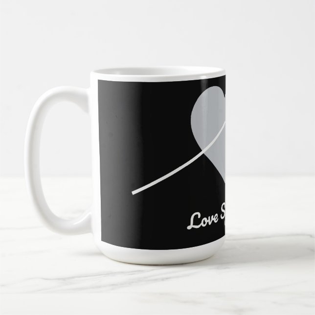 Caneca De Café Espectro de Amor (Esquerda)
