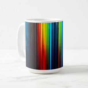 Caneca De Café Espectro de Luz Vibrante