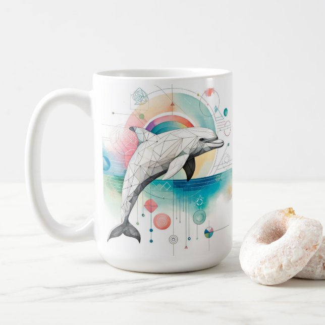 Caneca De Café Espectro do Mar (Com Donut)