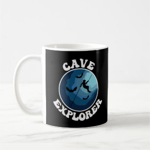 Caneca De Café Espelhamento De Cavernas Do Cave Explorer