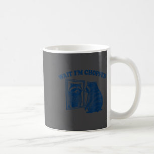Caneca De Café Espera, estou picado Meme gíria Piada engraçada de