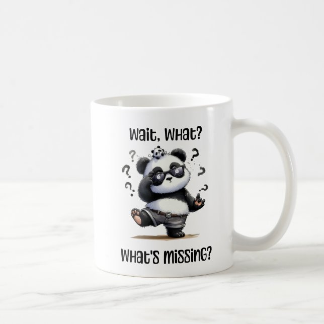 Caneca De Café Espera, O Quê? (Direita)