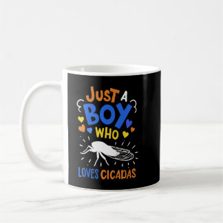 Caneca De Café Espera Que Uma Cicada Insete Homoptera Entomológic