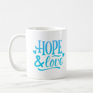 CANECA DE CAFÉ ESPERANÇA E AMOR