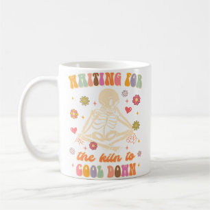 Caneca De Café Esperando o Forno Esfriar Cerâmica Olheiro de Argi