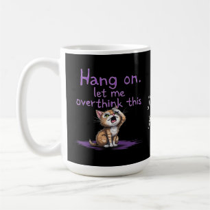 Caneca De Café Espere, Deixe-Me Pensar Sobretudo Sobre Este Inver