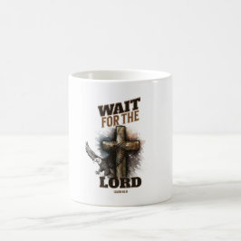 Caneca De Café Espere Pelo LORD Isaiah 40:31
