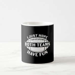 CANECA DE CAFÉ ESPERO QUE AMBAS AS EQUIPES TENHAM FUGIDO FUTEBOL