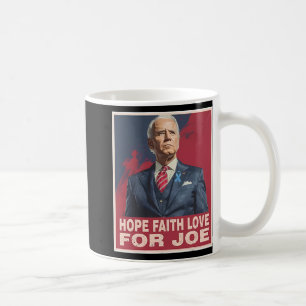 Caneca De Café Espero que o amor de fé por Joe